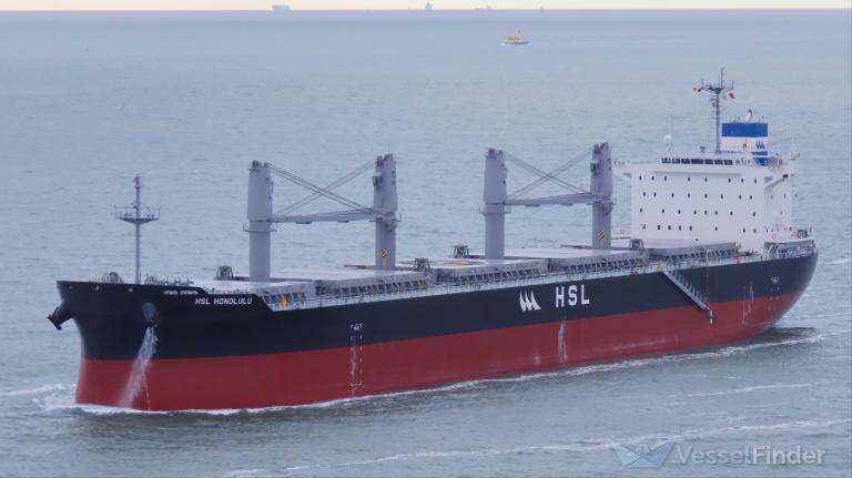HSL HONOLULU, Bulk Carrier - Details and current position - IMO 9950313 ...