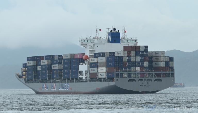 海人 WAN HAI 372, Container Ship - Details and current position