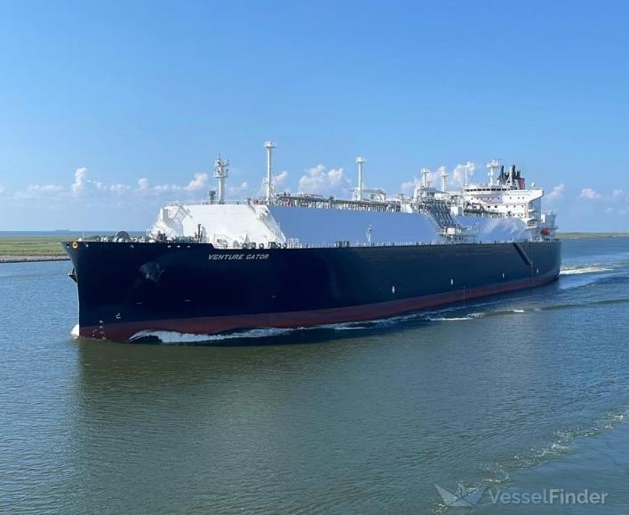 VENTURE GATOR, LNG Tanker - Details and current position - IMO 9956599 ...