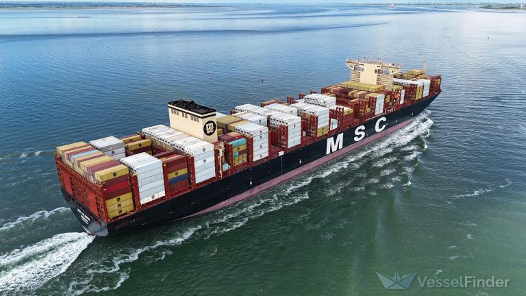 MSC SALERNO, Container Ship - Scheepsdetails en huidige positie