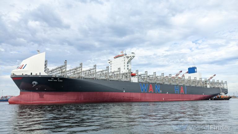 WAN HAI A20, Container Ship - Details and current position