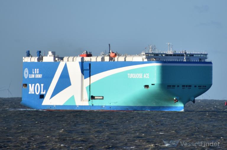 扁額　湖 TURQUOISE ACE, Vehicles Carrier - Scheepsdetails en huidige