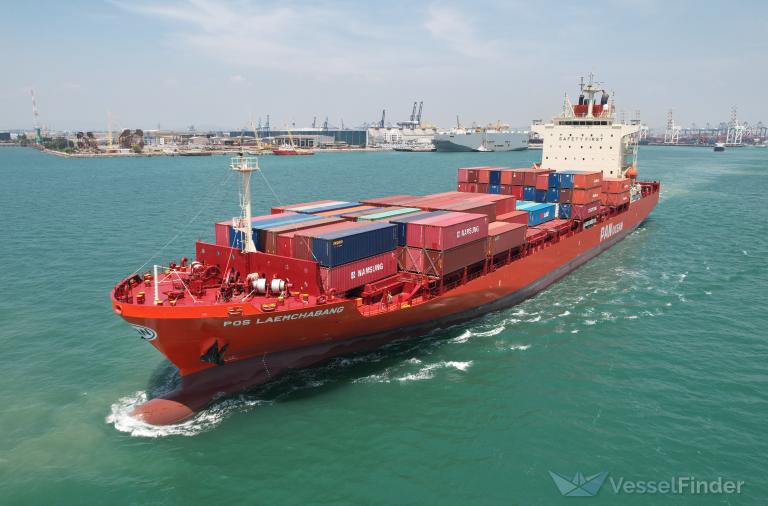 POS LAEMCHABANG, Container Ship - Details and current position - IMO ...